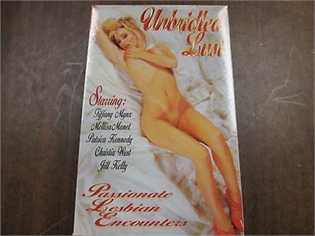Unbridled Lust Tiffany Mynx Mellisa Monet Notorious Prod NM Adult VHS 062625WVHS3-DLIST