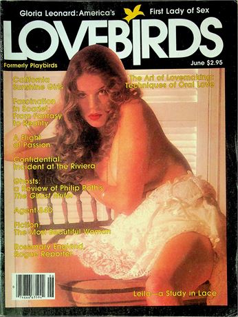 Lovebirds Magazine Ft. Leila & Gloria Leonard June 1980 071825RP-