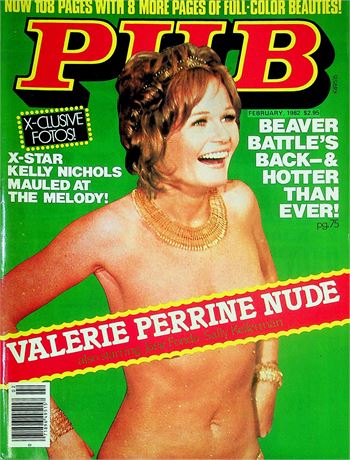 Pub Magazine Ft. Kelly Nichols & Valerie Perrine February 1982 072125RP-