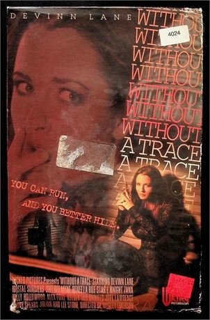 Without A Trace VHS Wicked, Devinn Lane, Krystal Summers 050625WVHS2