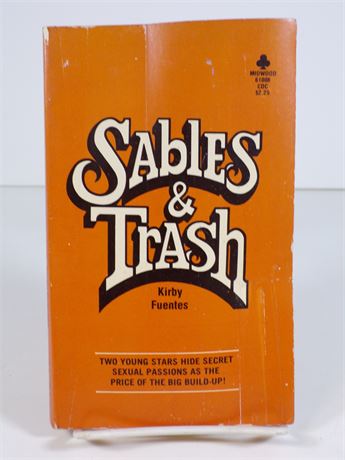 Sables & Trash by Kirby Fuentes, Paperback Book 1977 Midwood 61008 112825WP-39