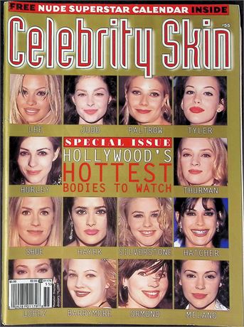 Celebrity Skin Magazine ft. Pamala Anderson, Drew Barrymore Jan 1997 111125AKP-72