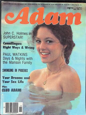 Adam Magazine ft. John C Holmes Nov 1978 120325AKP-35