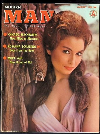 Modern Man Magazine ft. Rosanna Schiaffino Jan 1962 120425AKP-35