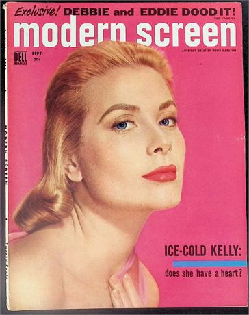 Modern Screen Magazine Sept 1955 ft. Doris Day, Audrey Hepburn 091925AKNON-2