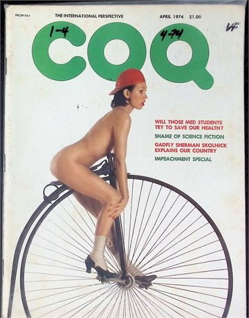 COQ Magazine ft. Sherman Skolnick April 1974 111125AKP-64