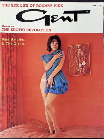 Gent Magazine w/ Rodney Pike May 1966 011226AKP-75