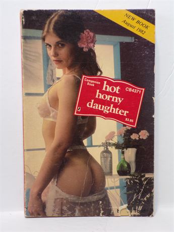Hot Horny Daughter by Ray Todd, Paperback Book 1982 Greenleaf Companion CB4371 070925WP-80