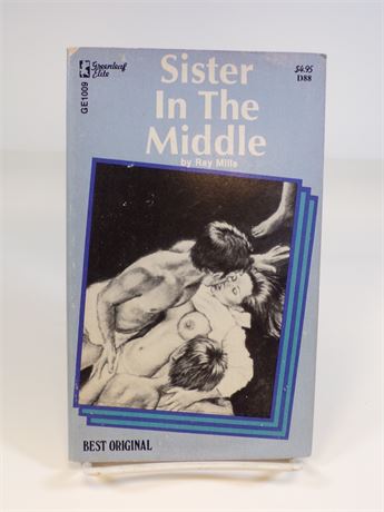 Sister in the Middle by Ray Mills, Paperback Book 1970's Greenleaf Elite GE1009 102025WP-77