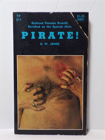 Pirate! by B W Jones, Paperback Book 1969 Taurus Press 211 070925WP-32