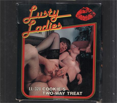 Lusty Ladies LL-328 Cookie's Two-Way Treat Super 8mm Film Reel Vintage 053025CBVHS2