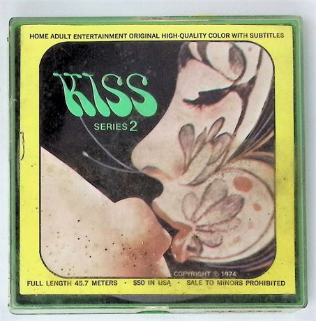 Kiss Films #13 Blondos Haar (Blonde Hair) Super 8mm German Film Reel Vintage 090525AKT