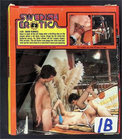 Swedish Erotica #281 Mouth Full w/ Conny White, Paul Thomas Reg 8MM Adult Film 090325AKVHS