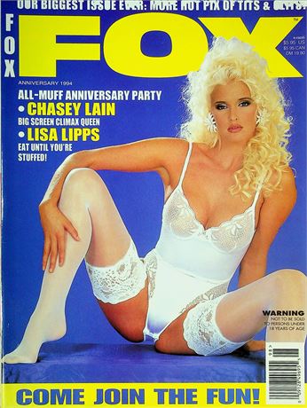Fox Magazine Ft. Chasey Lain & Lisa Lipps Anniversary 1994 072925RP-