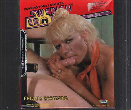 Swedish Erotica #425 Private Screening Regular 8mm Film Reel 1981 Vintage 052725CBVHS