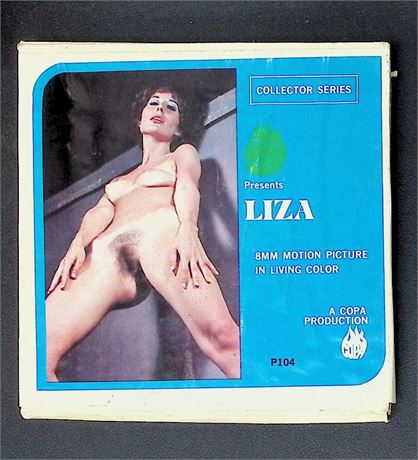 Copa Collector Series #104 Liza Regular 8mm Adult Film Reel Vintage 080425AVHS