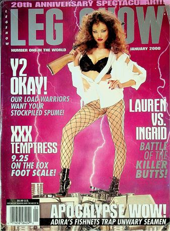 Leg Show Magazine 20th Anniversary Ft. Adira & Lauren January 2000 072925RP-
