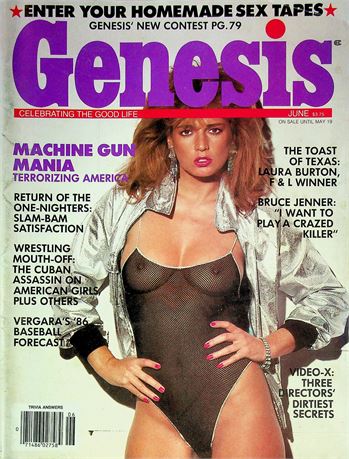 Genesis Magazine Ft. Bruce Jenner & Laura Burton June 1986 062425RP-