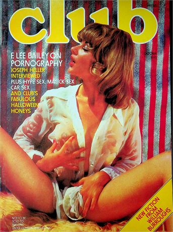 Club Magazine Joseph Heller October 1977 062025RP-