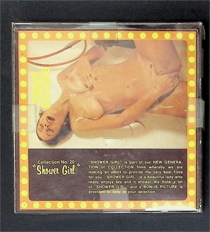 Collection #20 Shower Girl Regular 8mm Adult Film Reel Vintage 080425AVHS