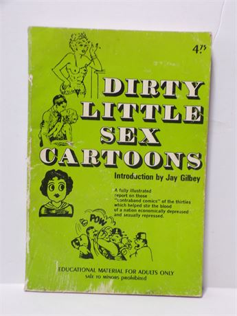 Dirty Little Sex Cartoons, Illustrated Paperback Digest 1972 Argyle 061325WP-28