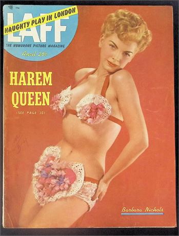 Laff Magazine April 1953 ft. Barbera Nichols 091925AKNON-10