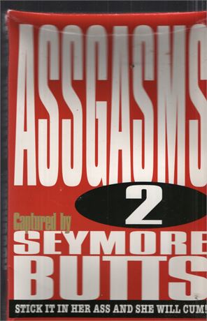 Assgasms #2 Seymore Butts VHS 1999 Alisha Klass Bonita Saint 052325CBVHS