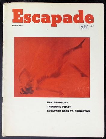Escapade Magazine ft. Ray Bradbury Aug 1958 110525AKP-9