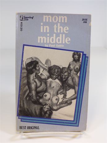Mom in the Middle by Paul Gable, Paperback Book 1970's Greenleaf Elite GE1034 102025WP-70