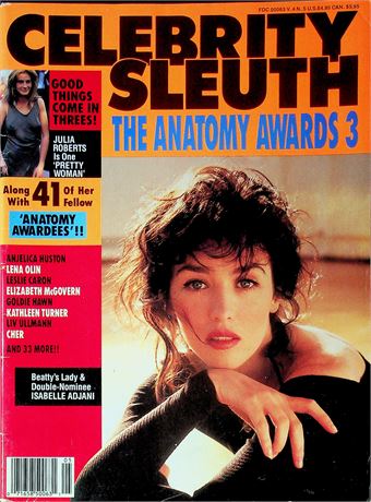 Celebrity Sleuth Magazine The Anatomy Awards 3 Vol.4 No.5 1991 52825RP