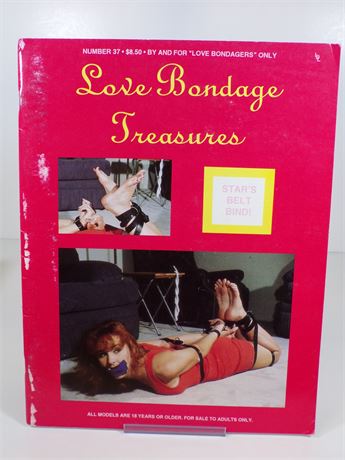 Love Bondage Treasures #37 April 1992 Pictorial BDSM Darla Crane 102725WP