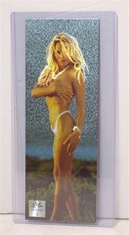 Pamela Anderson Edenquest 1995 Promo Card Holographic Foil 2.5x7" 052025WT