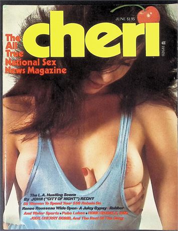 Cheri Magazine ft. Renee Rousseau Vol. 1 No. 1 June 1977 010226AKP-4