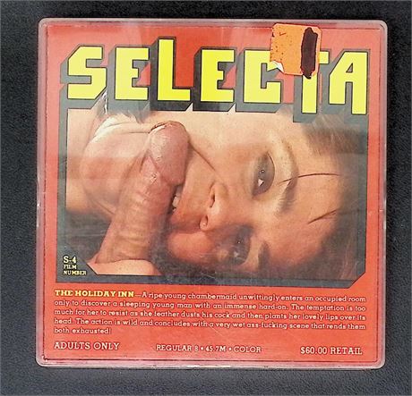 Selecta #4 The Holiday Inn Regular 8mm Adult Film Reel Vintage 080425AVHS