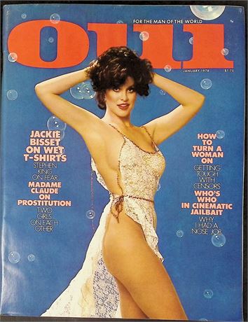 Oui Magazine ft. Jackie Bisset Jan 1978 120525AKP-65