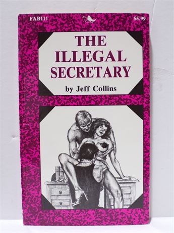 The Illegal Secretary by Jeff Collins, Paperback Book 1994 Greenleaf FAB111 080525WP-57
