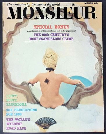 Monsieur Magazine ft. Gwen, Juliet March 1965 102125AKP-37