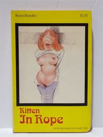 Kitten In Rope, Paperback Novel 1988 Star Bound Beauties BD-118 070225WP-19