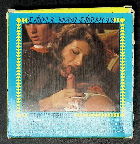 Erotic Masterpieces #8 Young Lovers Regular 8mm Adult Film Reel Vintage 080425AVHS2