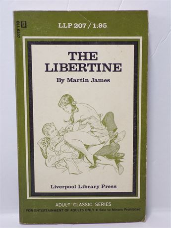The Libertine by Martin James, Paperback Book 1970's Liverpool LLP-207 071125WP-3