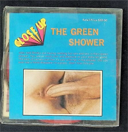 Close Up #1 The Green Shower Reg 8MM Adult Film 090325AKVHS