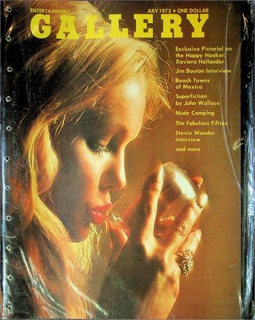 Gallery Magazine Ft. Xaviera Hollander & Jim Bouton July 1973 070525RP-