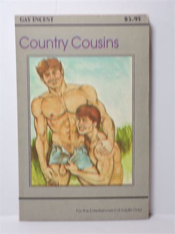 Country Cousins by Anonymous, Paperback Novel 1989 Star GI-144 061125WP-44