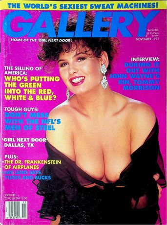 Gallery Magazine Ft. John Wayne & Tommy Morrison November 1991 100725RP2-