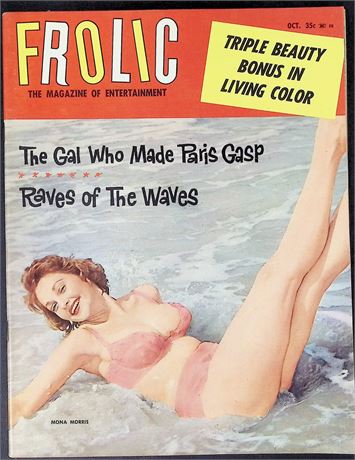 Frolic Magazine ft. Mona Morris October 1961 120525AKP-33