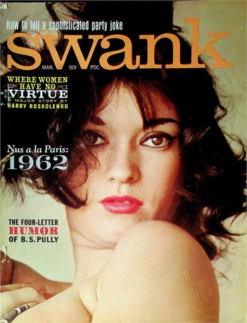Swank Magazine Nus A La Paris March 1962 061225RP2-