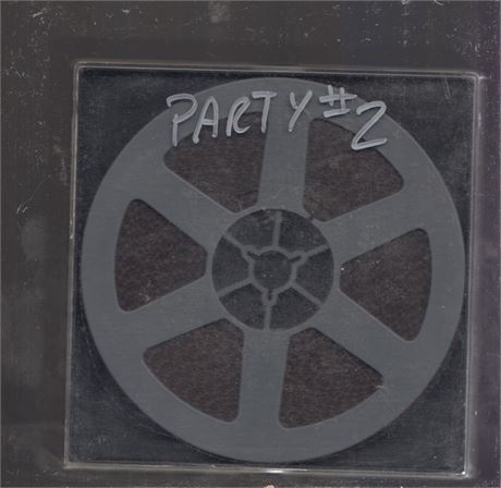 Party #2 Super 8mm Film Reel Vintage 072525AVHS