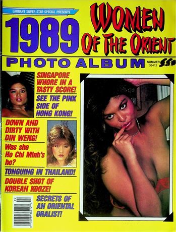 Women Of The Orient 1989 Photo Album Magazine Singapore Whore Summer 1989 060525RP-