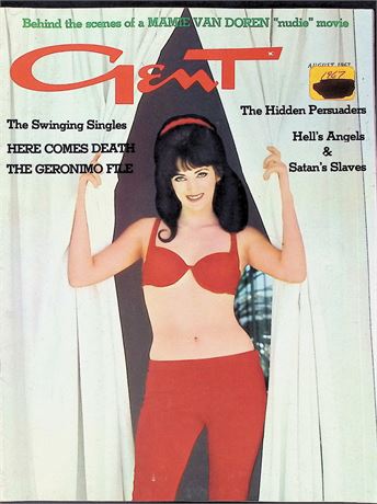 Gent Magazine w/ Mamie Van Doren August 1967 011226AKP-71