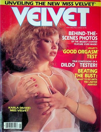 Velvet Magazine Ft. Karla Drake & Good Orgasm Test May 1980 060525RP